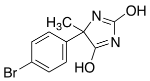 5-(4-bromophenyl)-5-methylimidazolidine-2,4-dione图片