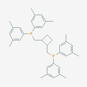 外消旋-反式-1,2-双[二(3,5-二甲基苯基)膦基甲基]环丁烷图片