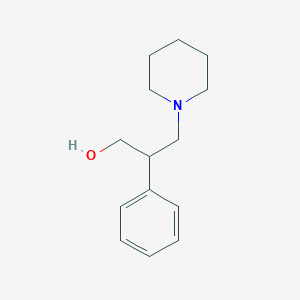 2-Phenyl-3-piperidin-1-yl-propan-1-ol图片