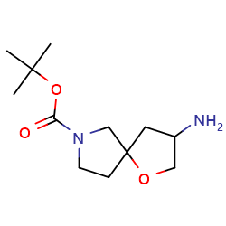 Tert-Butyl3-amino-1-oxa-7-azaspiro[4,4]nonane-7-carboxylate图片
