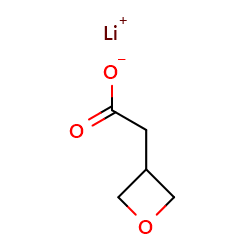 Lithium2-(oxetan-3-yl)acetate图片