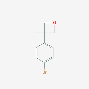 3-(4-BROMOPHENYL)-3-METHYLOXETANE图片