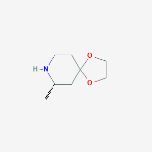 (7S)-7-Methyl-1,4-dioxa-8-azaspiro[4,5]decane图片