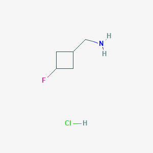 (3-Fluorocyclobutyl)methanaminehydrochloride图片