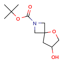 Tert-butyl7-hydroxy-5-oxa-2-azaspiro[3,4]octane-2-carboxylate图片
