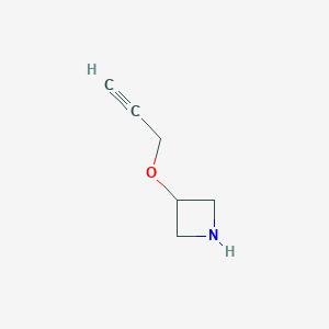 3-(prop-2-yn-1-yloxy)azetidine图片