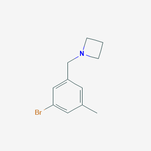 1-[(3-Bromo-5-methylphenyl)methyl]azetidine图片