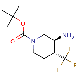 Tert-butyl3-amino-4-(trifluoromethyl)piperidine-1-carboxylate图片