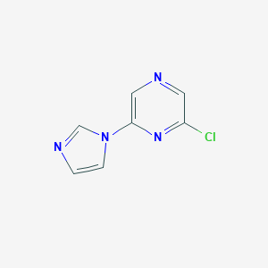2-Chloro-6-(1H-imidazol-1-yl)pyrazine图片