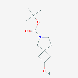 Tert-Butyl2-hydroxy-6-azaspiro[3,4]octane-6-carboxylate图片