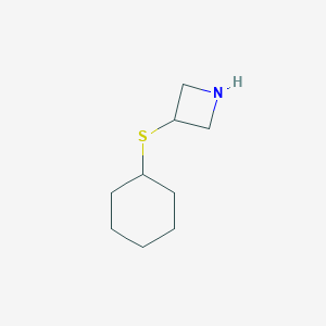 3-(cyclohexylsulfanyl)azetidine图片