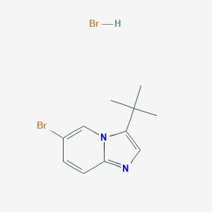 6-bromo-3-tert-butylimidazo[1,2-a]pyridine hydrobromide图片