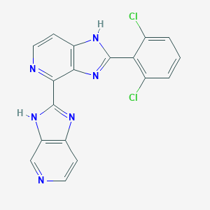 2-(2,6-Dichlorophenyl)-4-(1H-imidazo[4,5-c]pyridin-2-yl)-3H-imidazo[4,5-c]pyridine图片