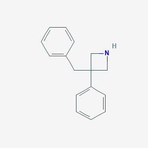 3-Phenyl-3-(phenylmethyl)azetidine图片
