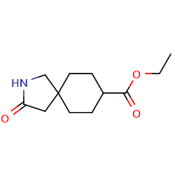 Ethyl3-oxo-2-azaspiro[4,5]decane-8-carboxylate图片