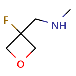 (3-Fluoro-oxetan-3-ylmethyl)methylamine图片