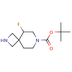Tert-Butyl5-fluoro-2,7-diazaspiro[3,5]nonane-7-carboxylate图片