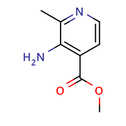 Methyl3-amino-2-methylpyridine-4-carboxylate图片