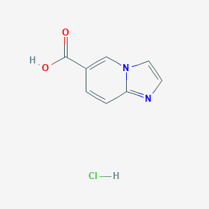 imidazo[1,2-a]pyridine-6-carboxylic acid hydrochloride图片