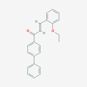 (2E)-1-{[1,1'-biphenyl]-4-yl}-3-(2-ethoxyphenyl)prop-2-en-1-one图片