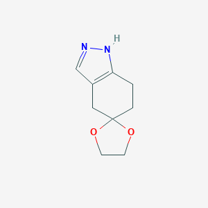 1',4',6',7'-Tetrahydrospiro-[[1,3]dioxolane-2,5'-indazole]图片
