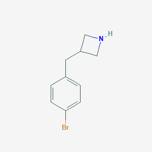 3-[(4-Bromophenyl)methyl]azetidine图片