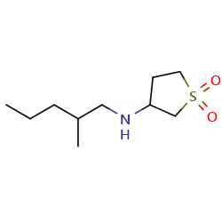 3-[(2-methylpentyl)amino]-1λ?-thiolane-1,1-dione图片