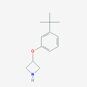 3-[3-(tert-Butyl)phenoxy]azetidine图片