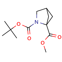 2-Tert-butyl1-methyl2-azabicyclo[2,1,1]hexane-1,2-dicarboxylate图片