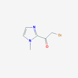 2-Bromo-1-(1-methyl-1H-imidazol-2-yl)ethanone图片