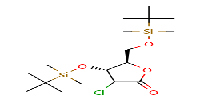 (4R,5R)-4-[Tert-butyl(dimethyl)silyl]oxy-5-[[tert-butyl(dimethyl)silyl]oxymethyl]-3-chlorooxolan-2-one图片