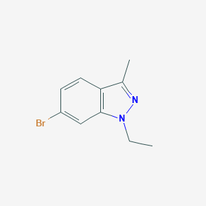 6-Bromo-1-ethyl-3-methyl-1H-indazole图片