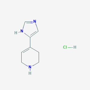 4-(4-Imidazole)-1,2,5,6-tetrahydro pyridine hydrochloride图片