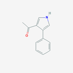 1-(4-phenyl-1H-pyrrol-3-yl)ethan-1-one图片