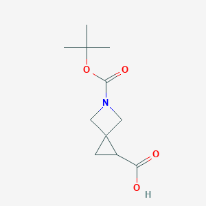 5-(Tert-butoxycarbonyl)-5-azaspiro[2,3]hexane-1-carboxylicacid图片