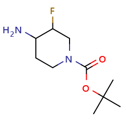 Tert-Butyl4-amino-3-fluoropiperidine-1-carboxylate图片
