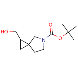 Tert-butyl1-(hydroxymethyl)-5-azaspiro[2,4]heptane-5-carboxylate图片