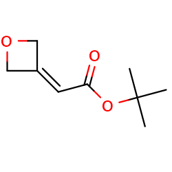 Tert-butyl2-(oxetan-3-ylidene)acetate图片