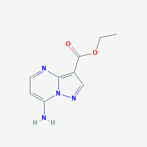 Ethyl 7-aminopyrazolo[1,5-a]pyrimidine-3-carboxylate图片