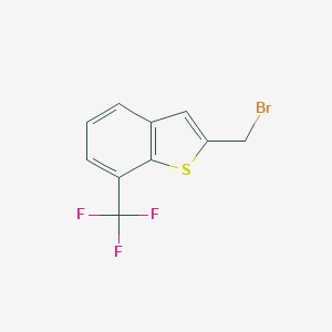 2-(Bromomethyl)-7-(trifluoromethyl)benzothiophene图片
