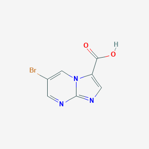 6-BROMOIMIDAZO[1,2-A]PYRIMIDINE-3-CARBOXYLIC ACID图片