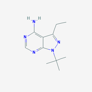 4-Amino-1-tert-butyl-3-(3-ethyl)pyrazolo[3,4-d]pyrimidine图片