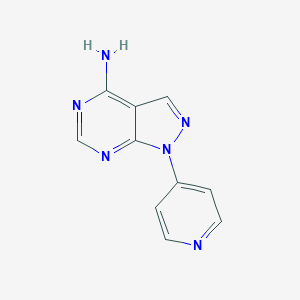 1-(pyridin-4-yl)-1H-pyrazolo[3,4-d]pyrimidin-4-amine图片