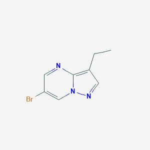 6-Bromo-3-ethylpyrazolo[1,5-a]pyrimidine图片