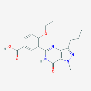 5-(5-Carboxy-2-ethoxyphenyl)-1-methyl-3-n-propyl-1,6-dihydro-7H-pyrazolo[4,3-d]pyrimidin-7-one图片