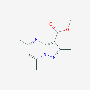 methyl 2,5,7-trimethylpyrazolo[1,5-a]pyrimidine-3-carboxylate图片