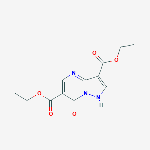 Diethyl 7-oxo-4,7-dihydropyrazolo[1,5-a]-pyrimidine-3,6-dicarboxylate图片