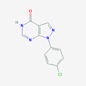 1-(4-Chloro-phenyl)-1H-pyrazolo[3,4-d]pyrimidin-4-ol图片