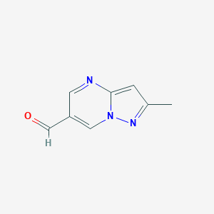 2-methylpyrazolo[1,5-a]pyrimidine-6-carbaldehyde图片