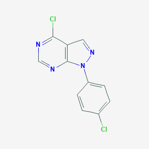 4-chloro-1-(4-chlorophenyl)-1H-pyrazolo[3,4-d]pyrimidine图片